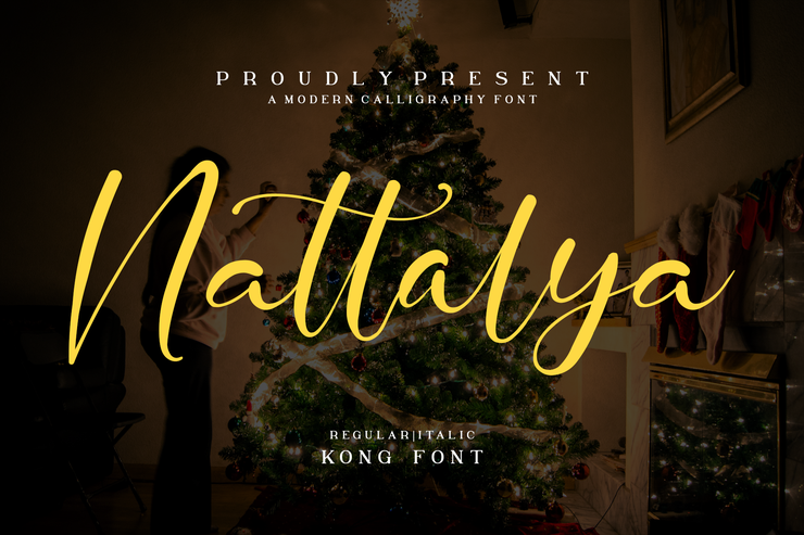 Nattalya字体 1