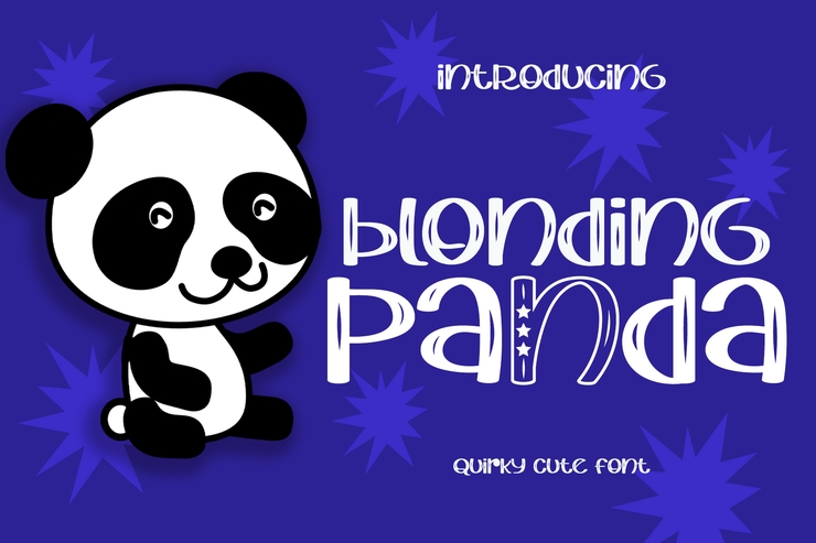 Blonding Panda字体 1