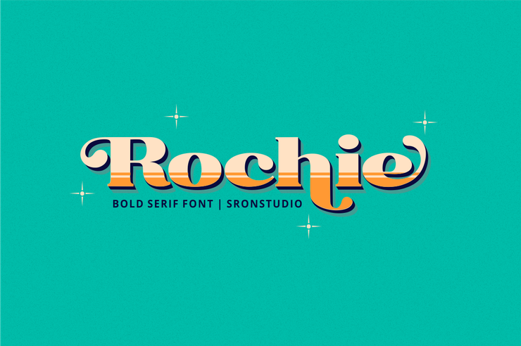Rochie字体 3
