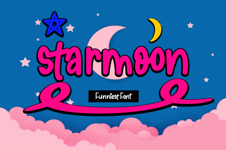 starmoon字体 4