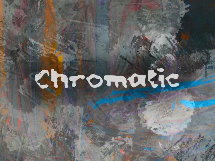 c Chromatic字体 1