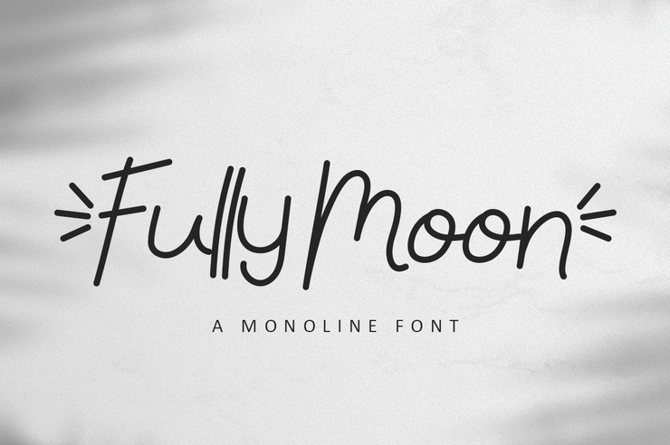Fully Moon字体 1