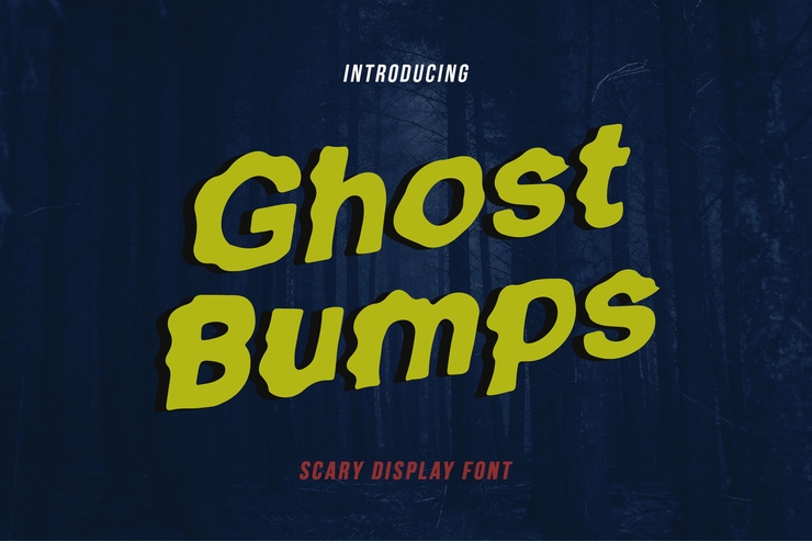 Ghostbumps字体 3