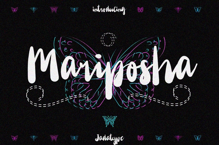 Mariposha字体 1