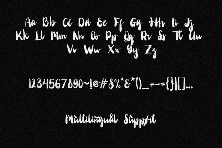 Mariposha字体 4