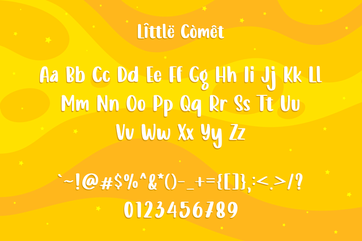 Little Comet Version字体 7