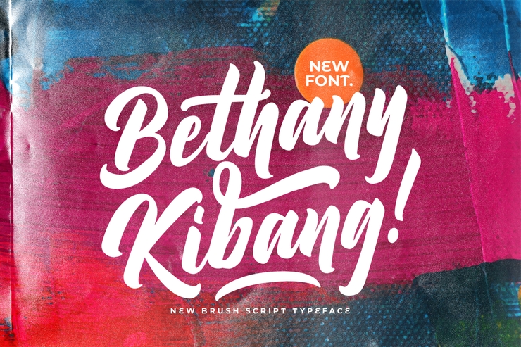 Bethany Kibang字体 7