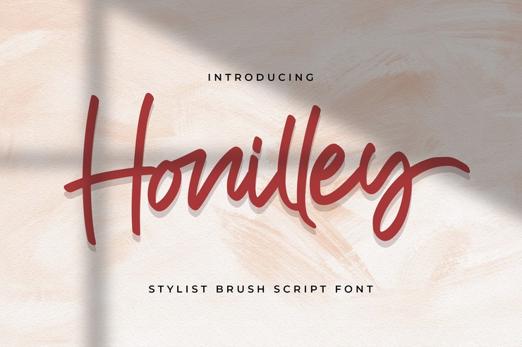 Honilley字体 1