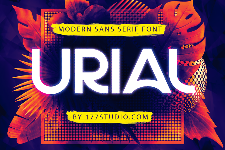 URIAL字体 2