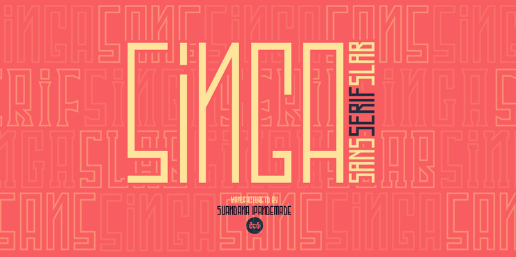 Singa Serif字体 2