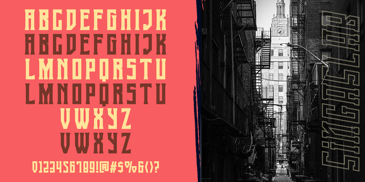 Singa Serif字体 4