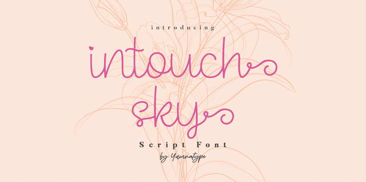 Intouch Sky字体 4