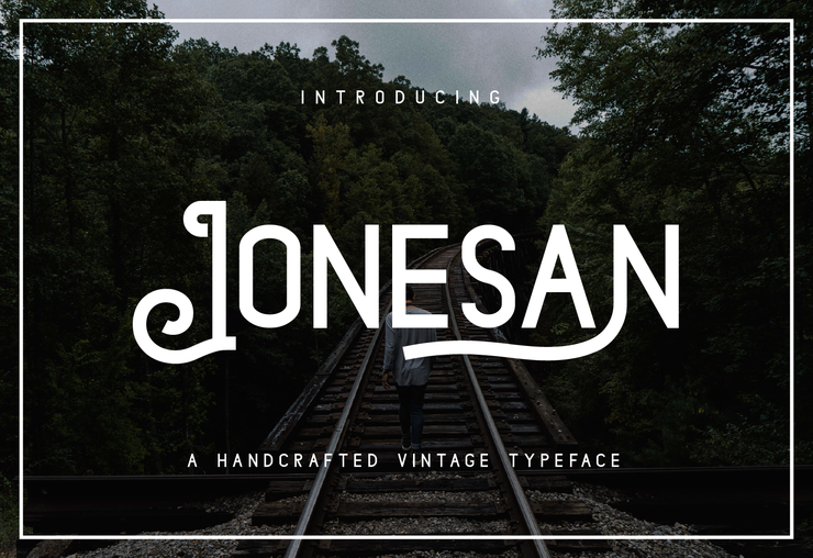 Jonesan Vintage字体 1