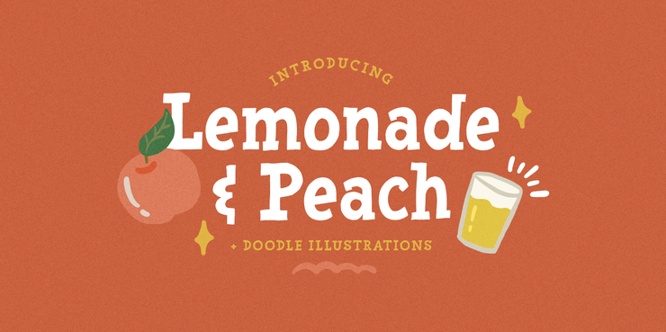 Lemonade Peach字体 1