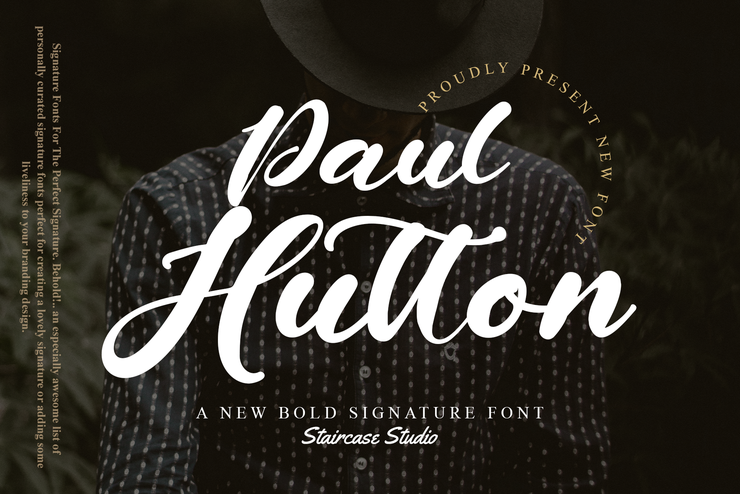 Paul Hutton字体 1