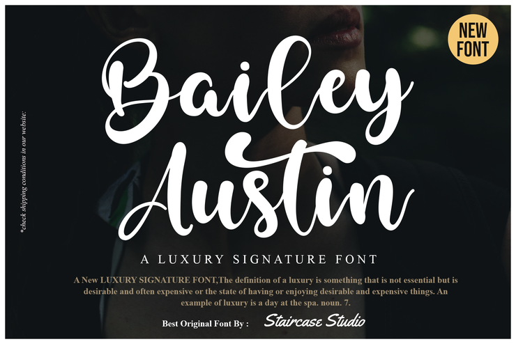 Bailey Austin字体 1