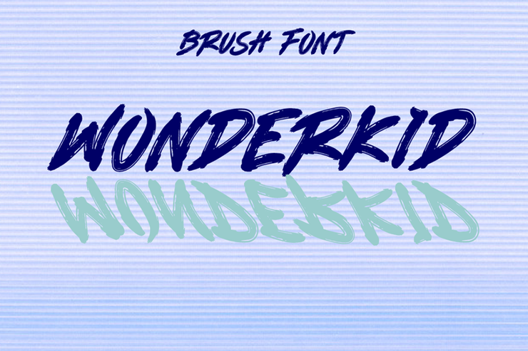 WONDERKID字体 1