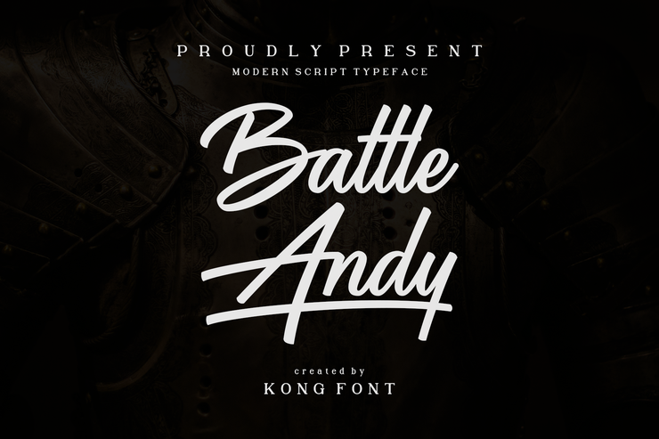 Battle Andy字体 1