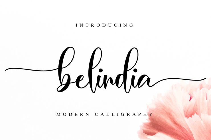 Belindia字体 1