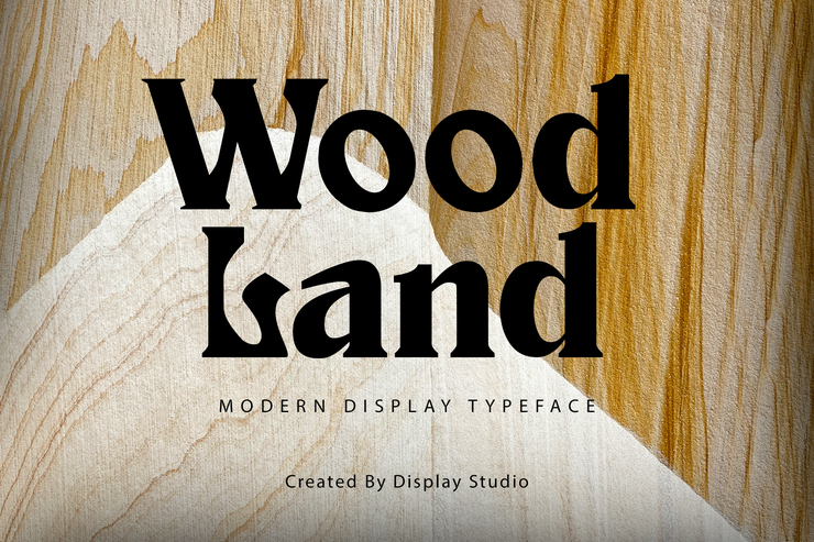 Wood Land字体 1