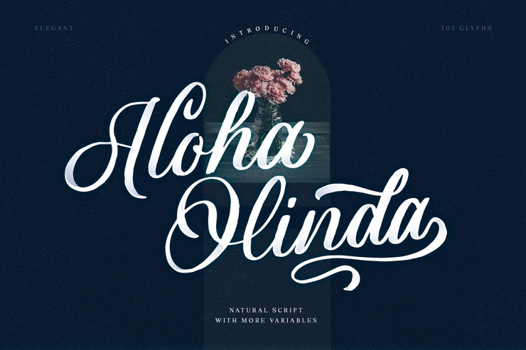 Aloha Olinda字体 8