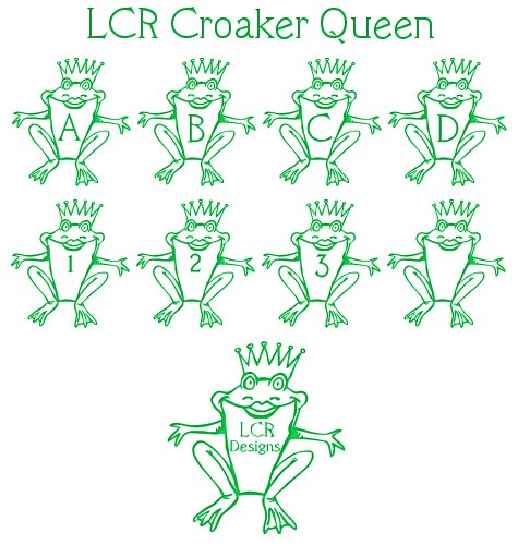 LCR Croaker Queen字体 1