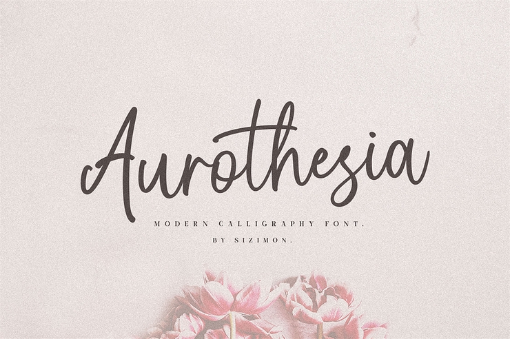 Aurothesia字体 1