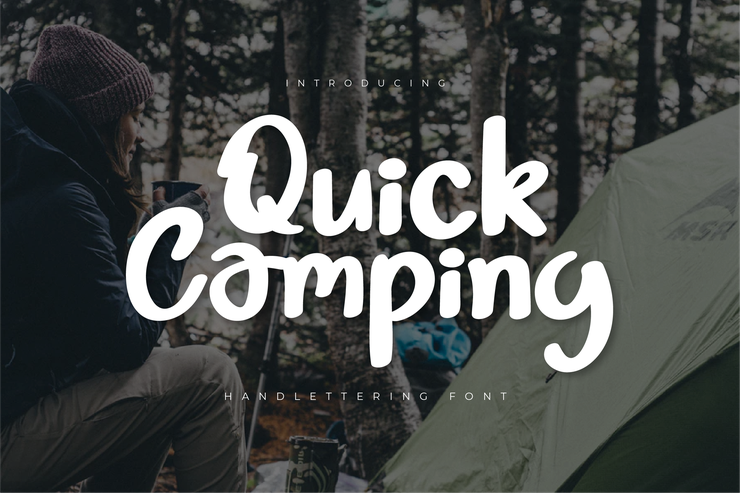 Quick Camping字体 1