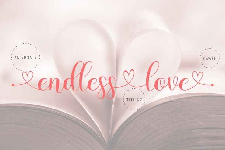 Endless Love字体 9