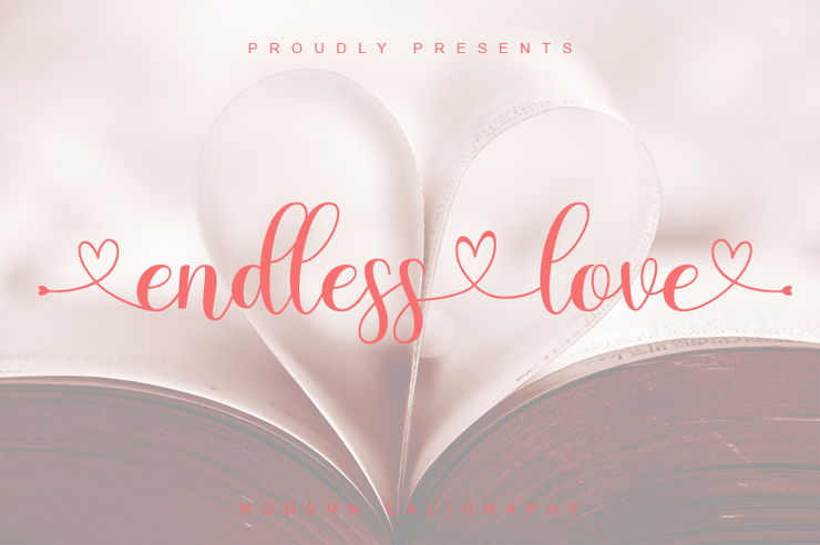Endless Love字体 10