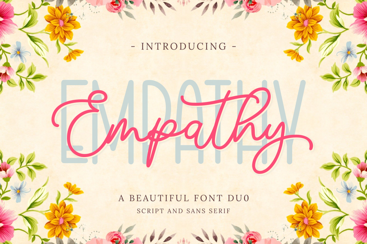 Empathy Script字体 5