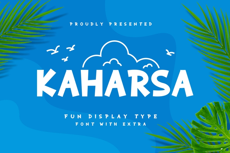 Kaharsa字体 5