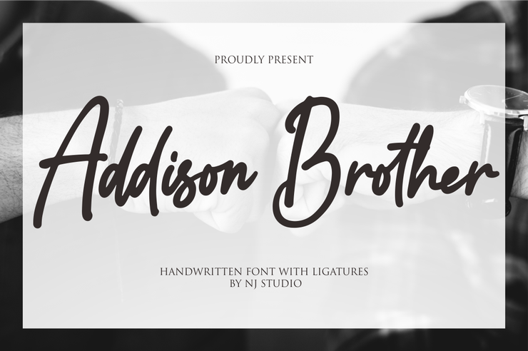 Addison Brother字体 4