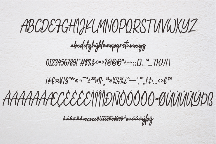 Addison Brother字体 9