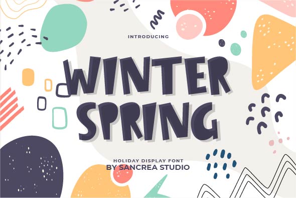 Winter Spring字体 6