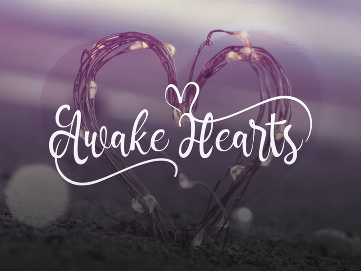 a Awake Hearts字体 1