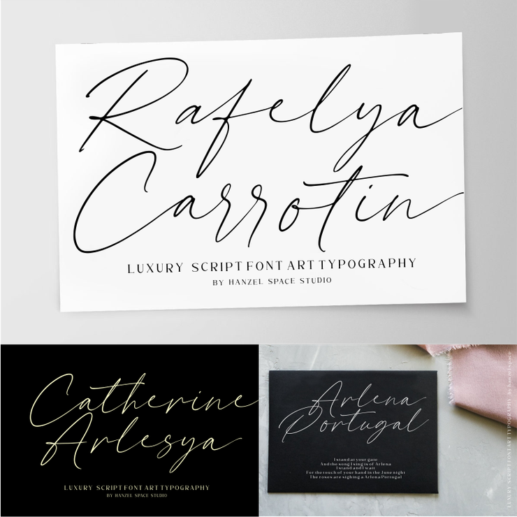 Rafelya Carrotin字体 2