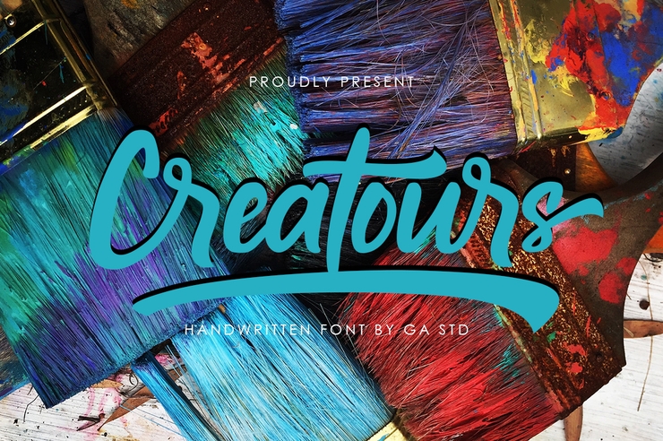 Creatours字体 1