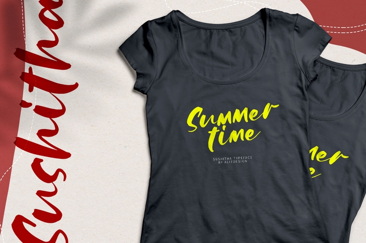 Sushitha字体 1