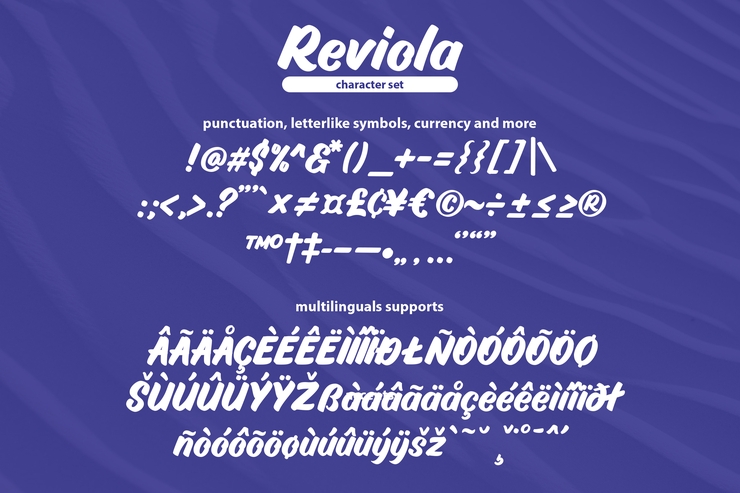 Reviola字体 10