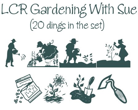 Gardening With Sue字体 1