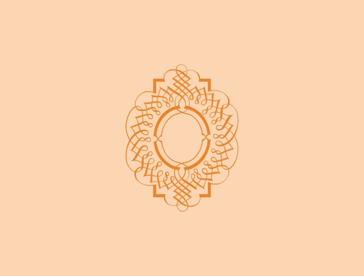 Calligraphic Frames Soft Two字体 2