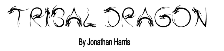 Tribal Dragon字体 2