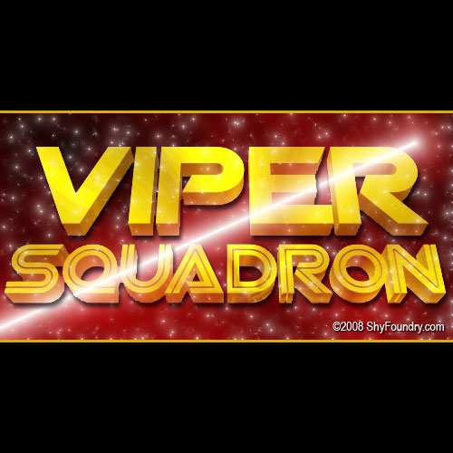 SF Viper Squadron字体 1