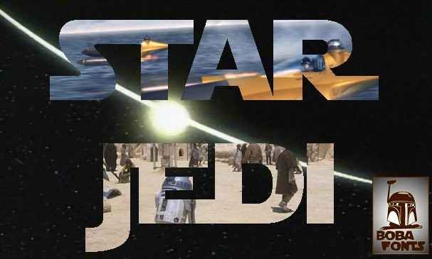 Star Jedi字体 1