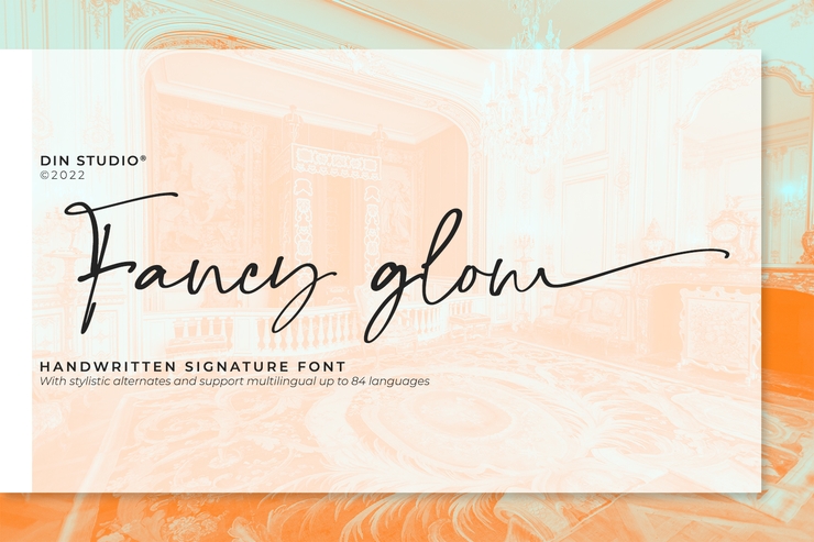 Fancy Glow字体 3