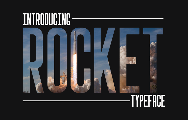 RC Rocket字体 1