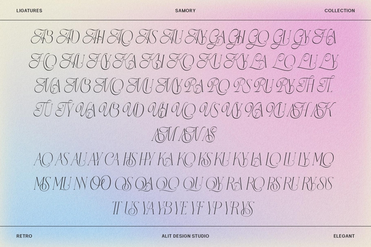 Samory字体 2