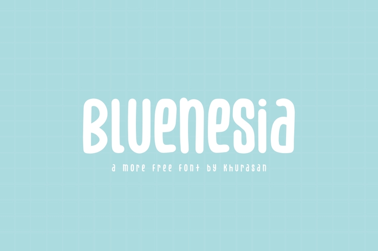 Bluenesia字体 1