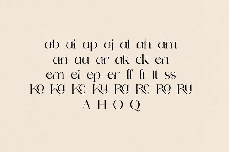 Qeilab字体 8